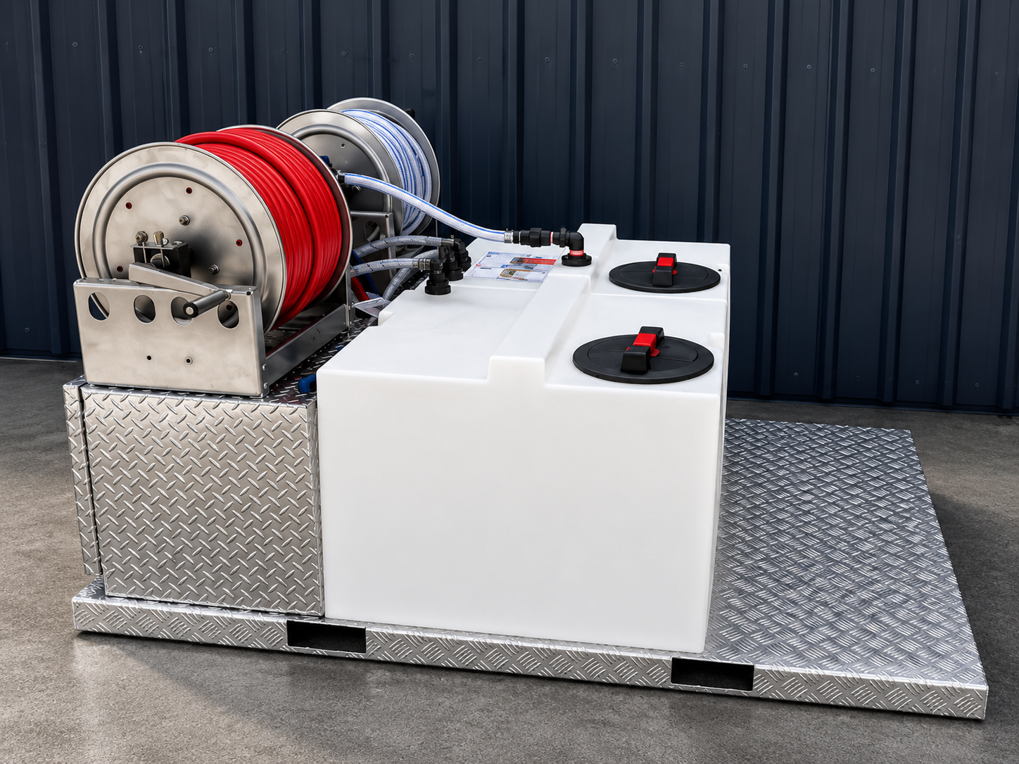 Booster in a Box: Complete System (With Hose Reels & Pro-Switch)