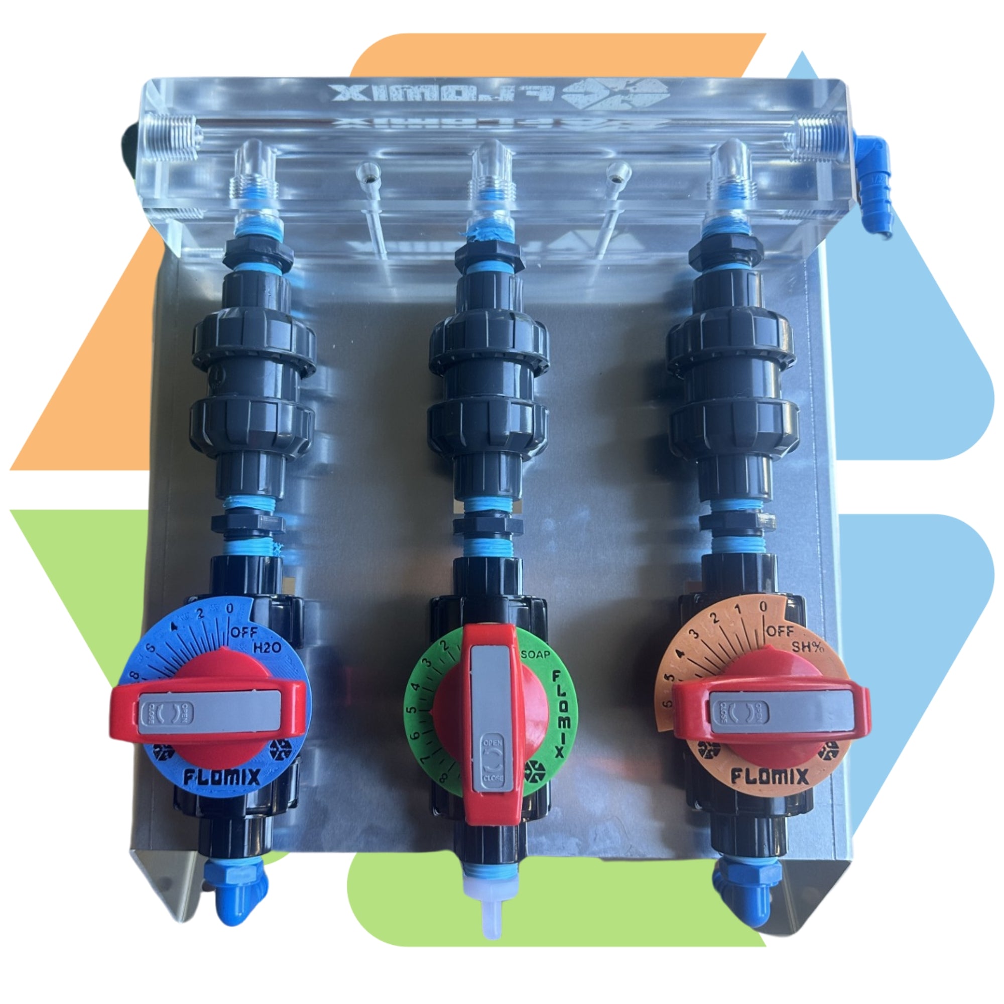 Manifold Acrylic 3 Port