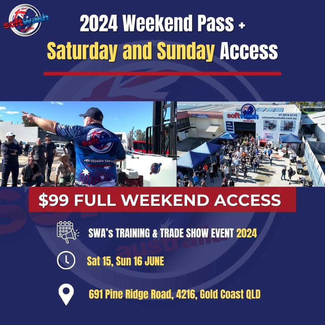 2024 Trade Show Weekend Pass