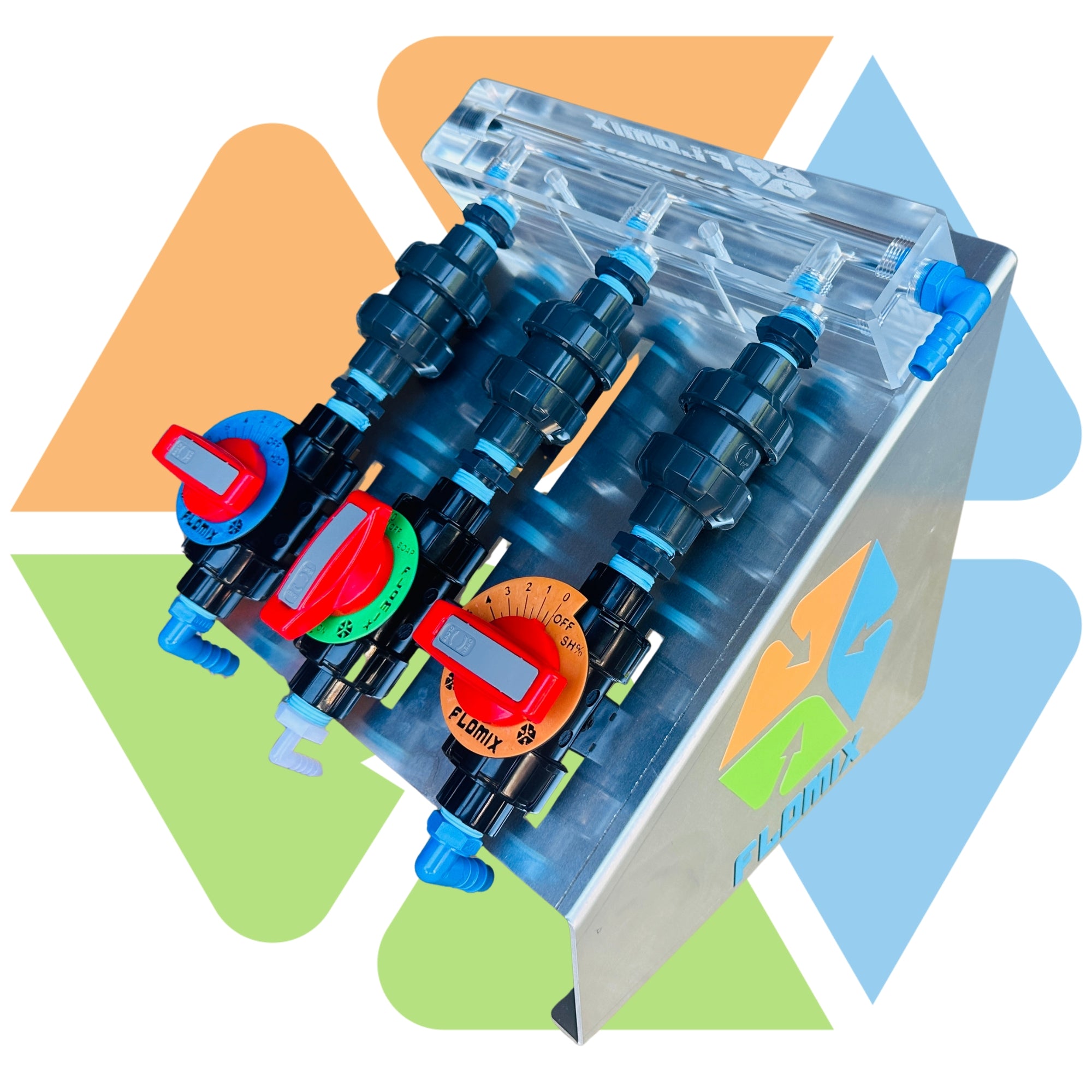 Manifold Acrylic 3 Port