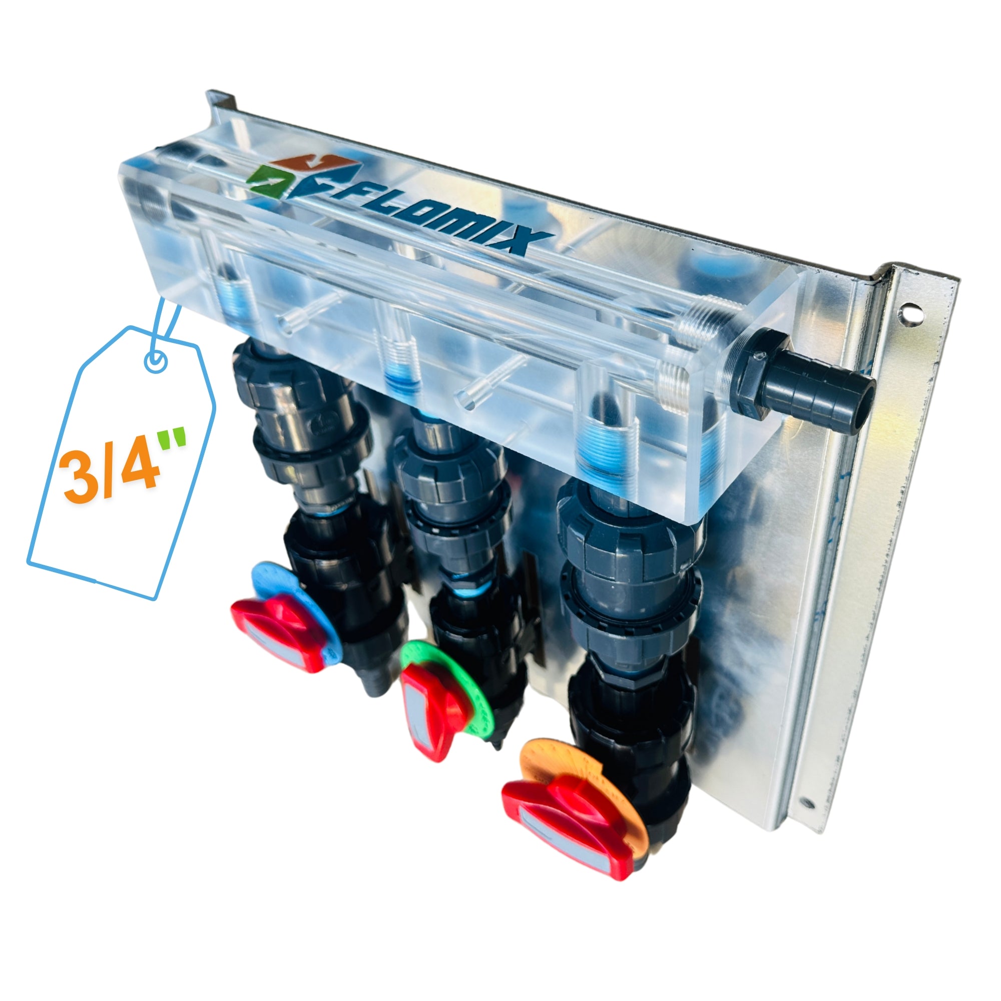 Manifold Acrylic 3 Port
