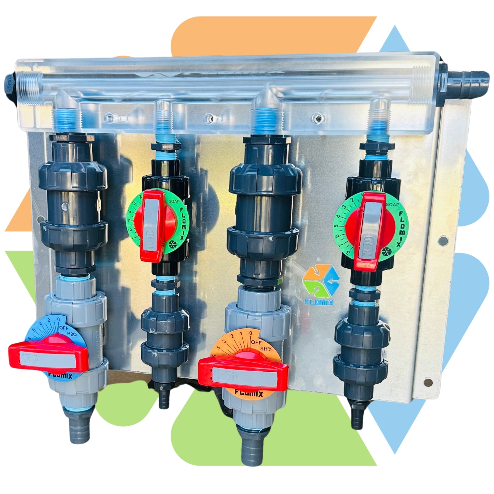 Manifold Acrylic 4 Port