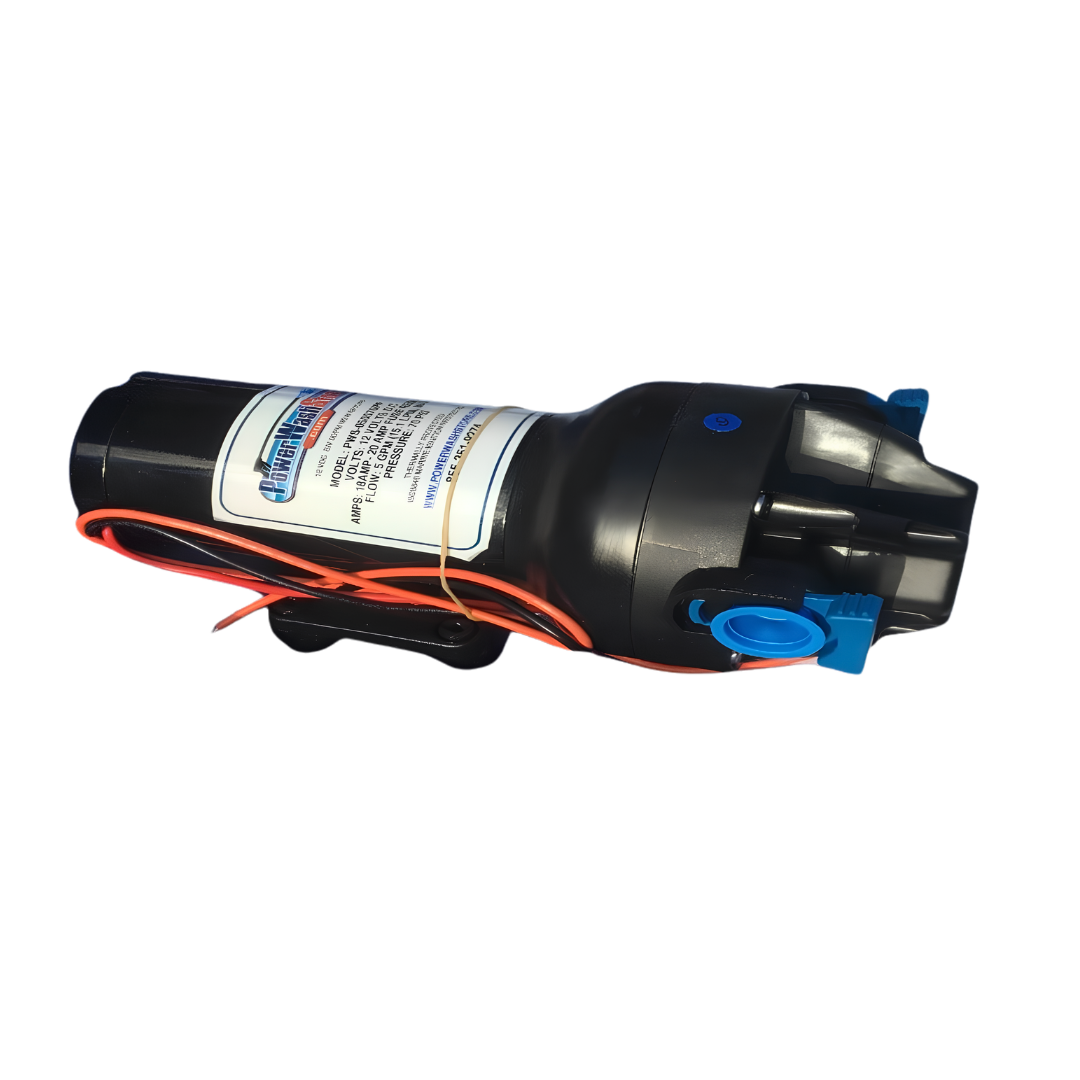 12V PWS VersaJet Softwash Pump (18 LPM / 70 PSI / 5 US GPM)