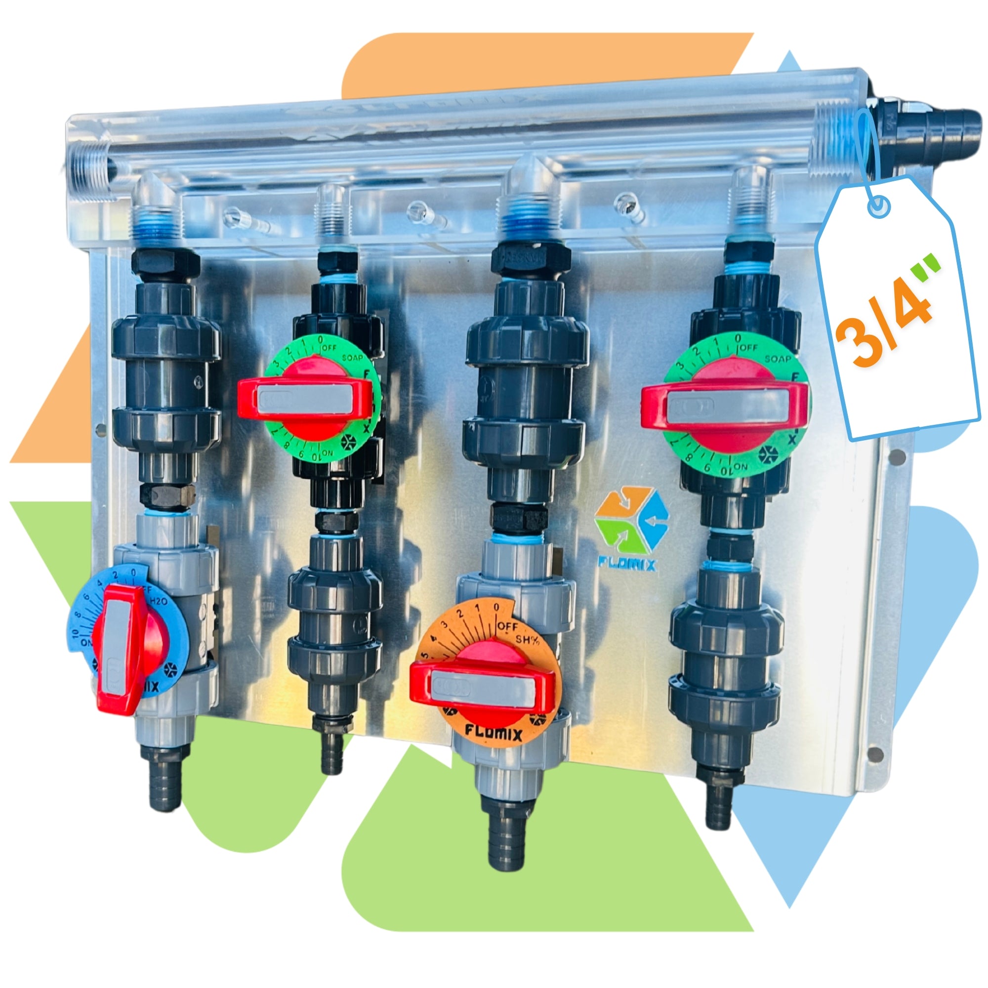 Manifold Acrylic 4 Port