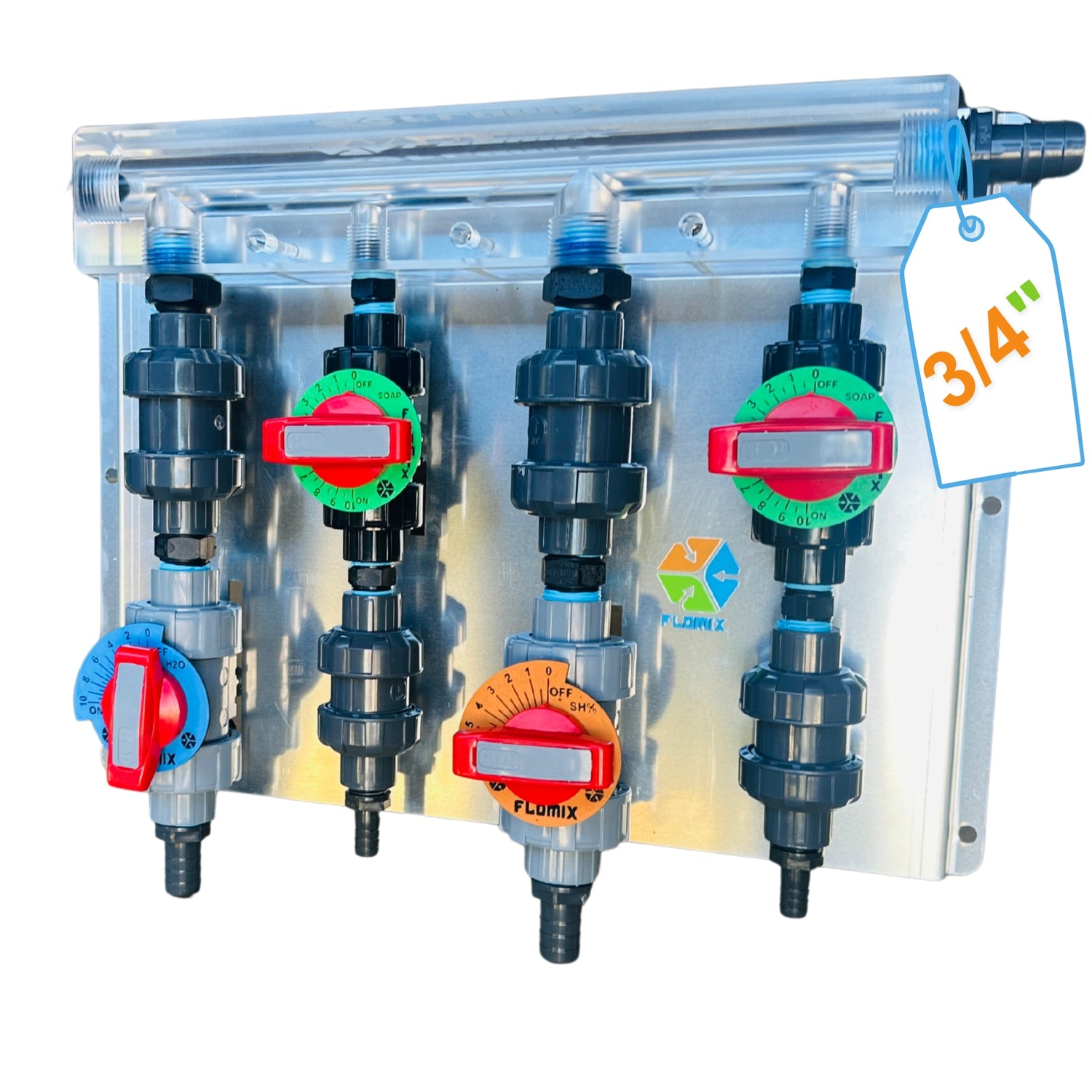 Manifold Acrylic 4 Port