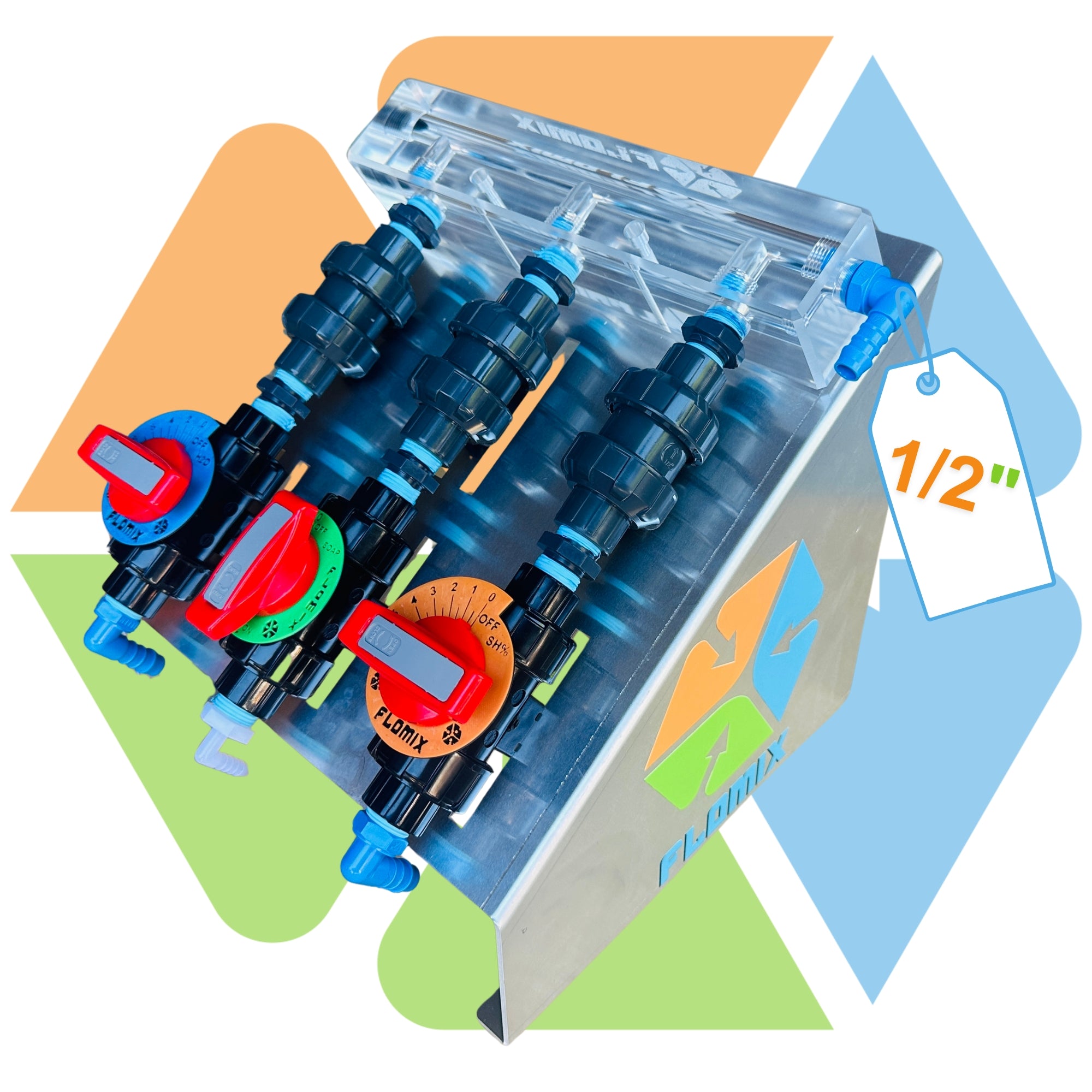 Manifold Acrylic 3 Port