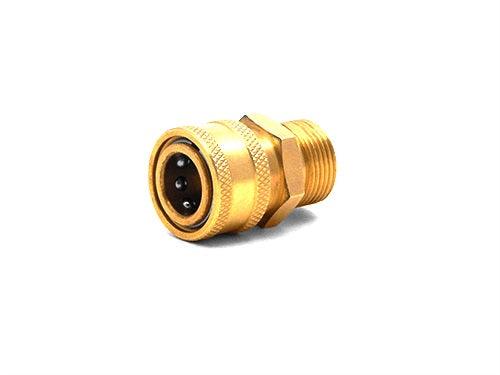 3/8 Quick Connect in Stainless Steel / Brass