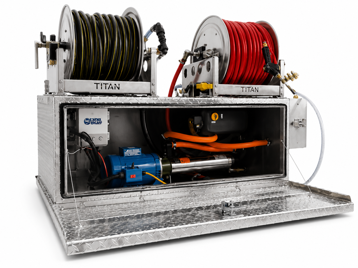 Booster in a Box: Complete System (With Hose Reels & Pro-Switch)