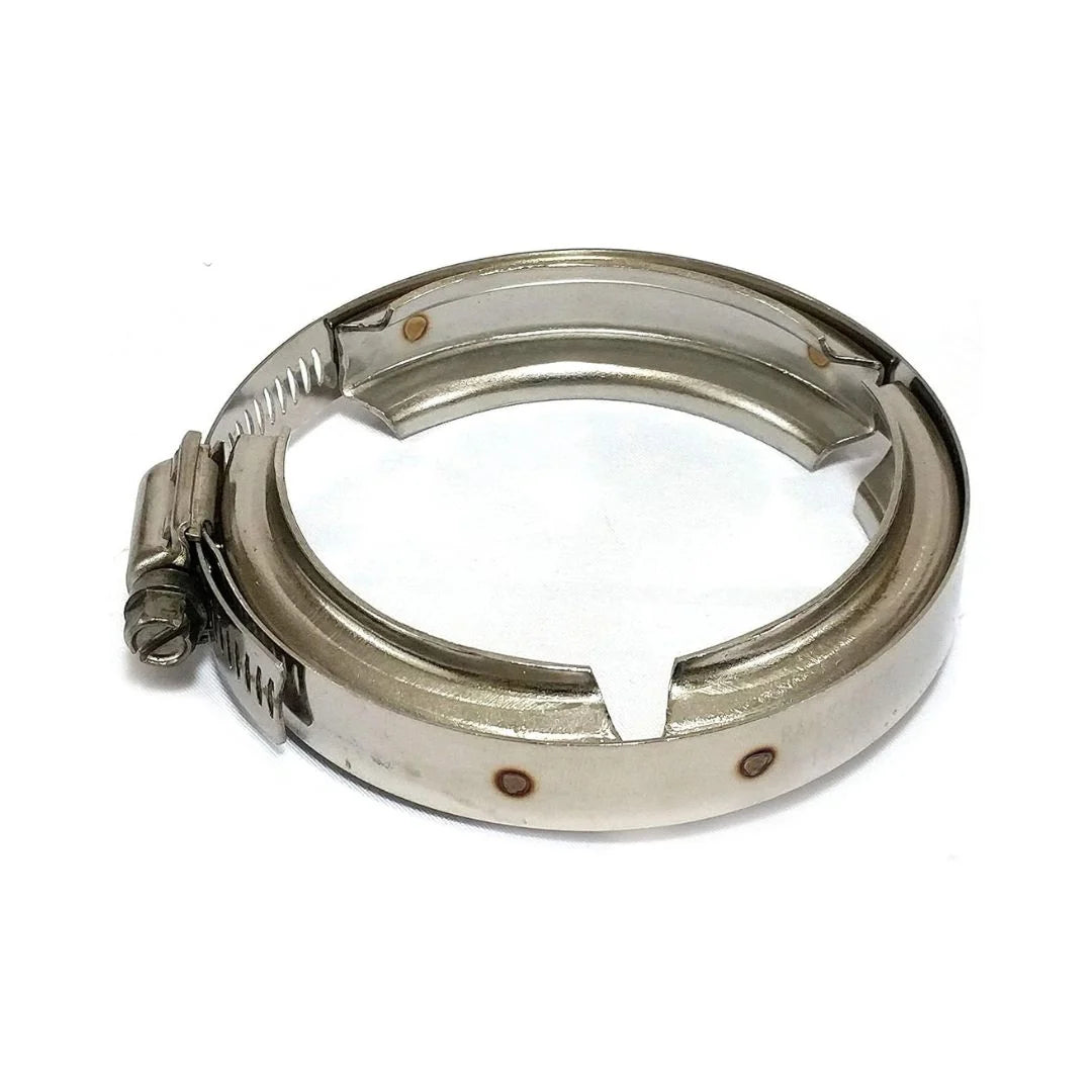 Banjo worm screw clamp
