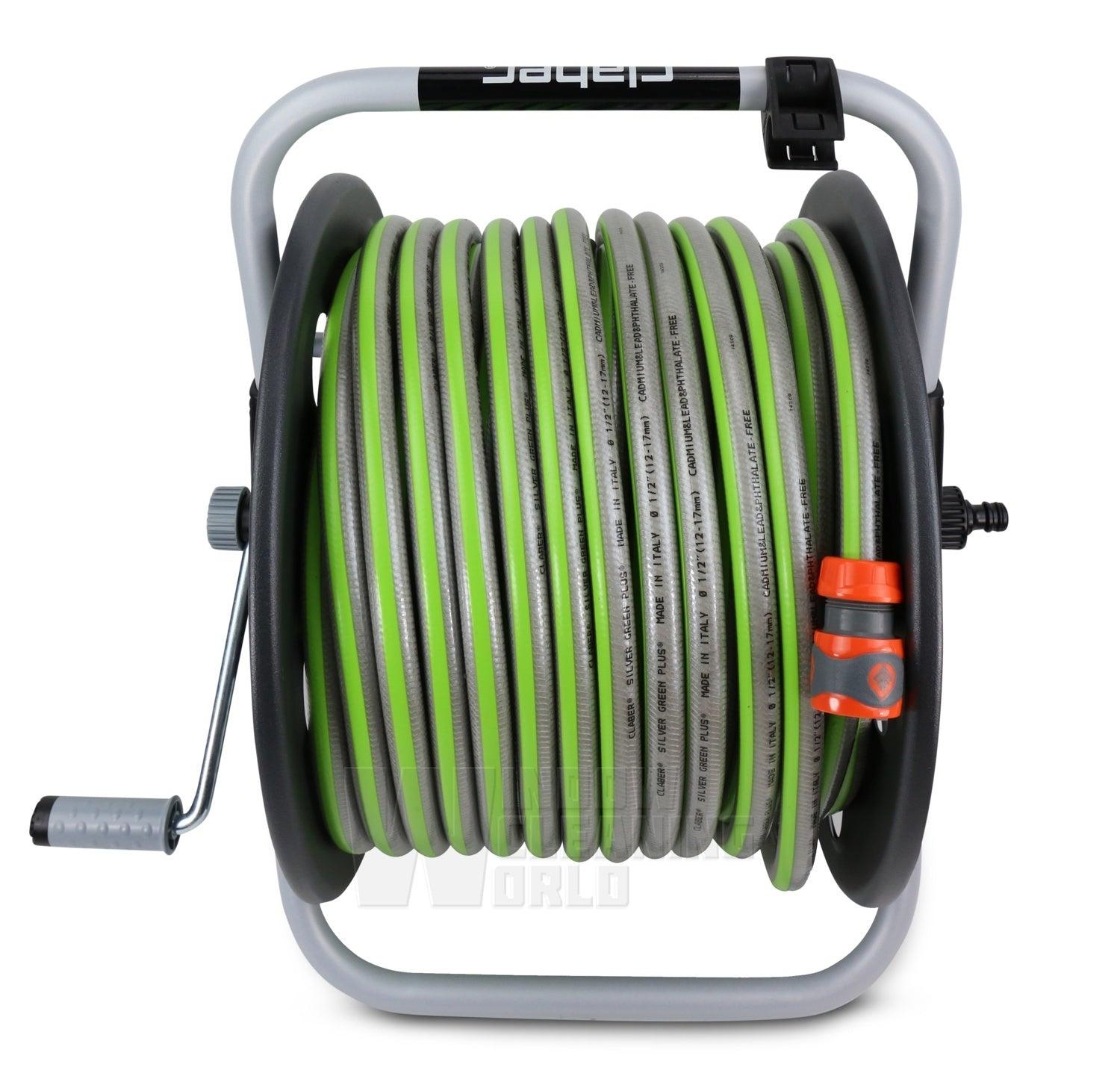Claber Metal 40 Hose Reel Kit With 70mtr x 8mm Hose