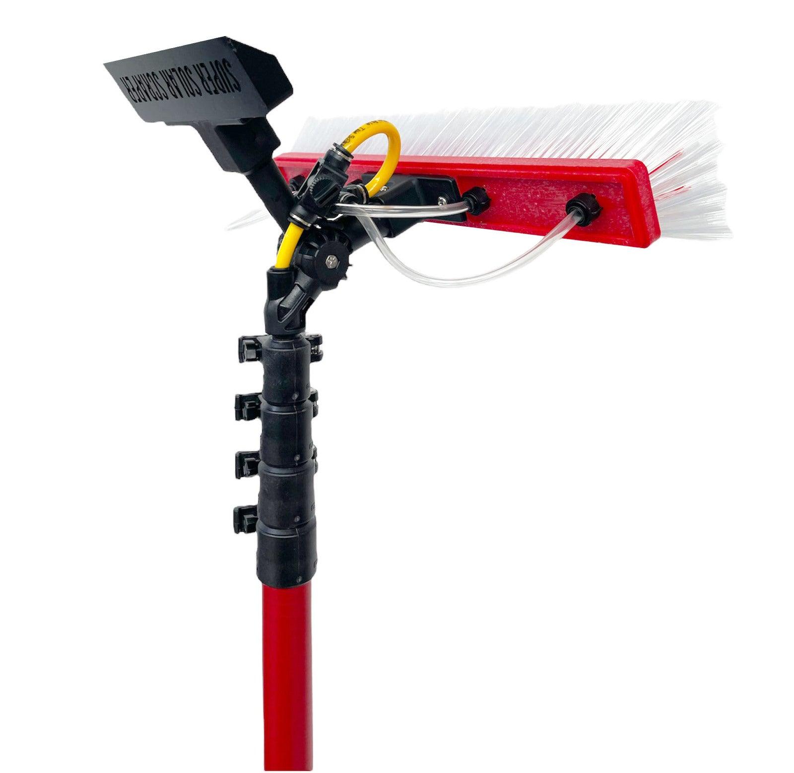Water-Fed Solar Cleaning Kit With 50m Tube hose Hose Kit