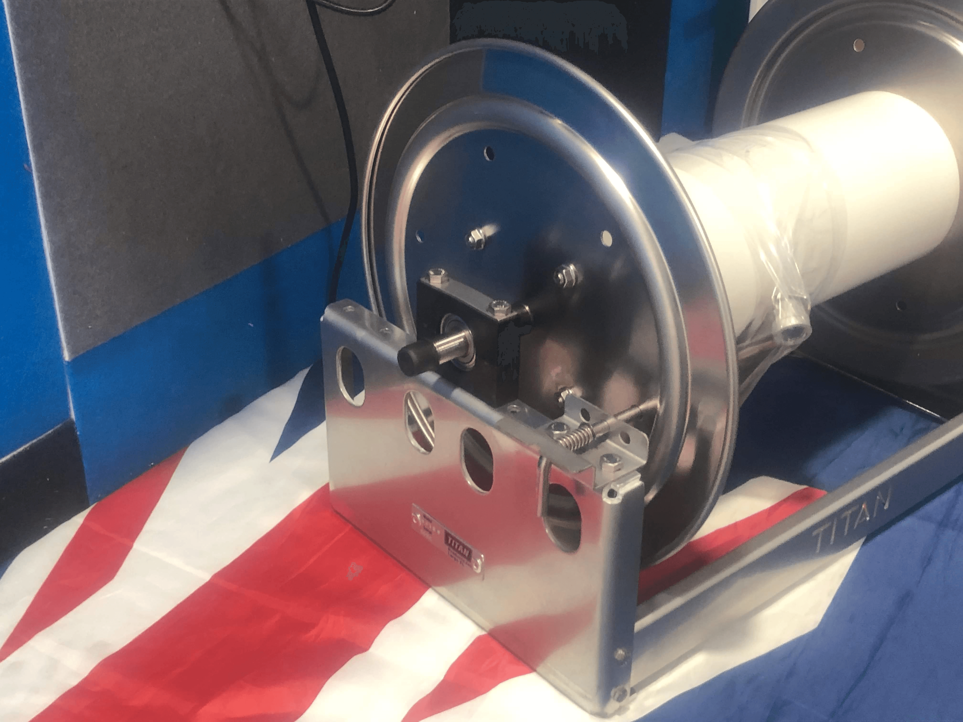 Titan 18 INCH Stainless/Aluminium Hose reels T4318S