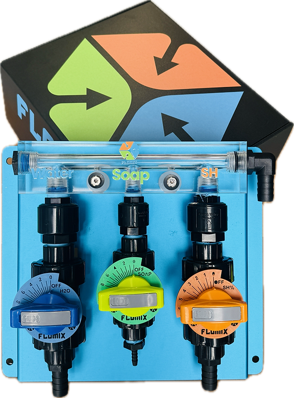 Flomix Essential Acrylic Chemical Dosing Manifold