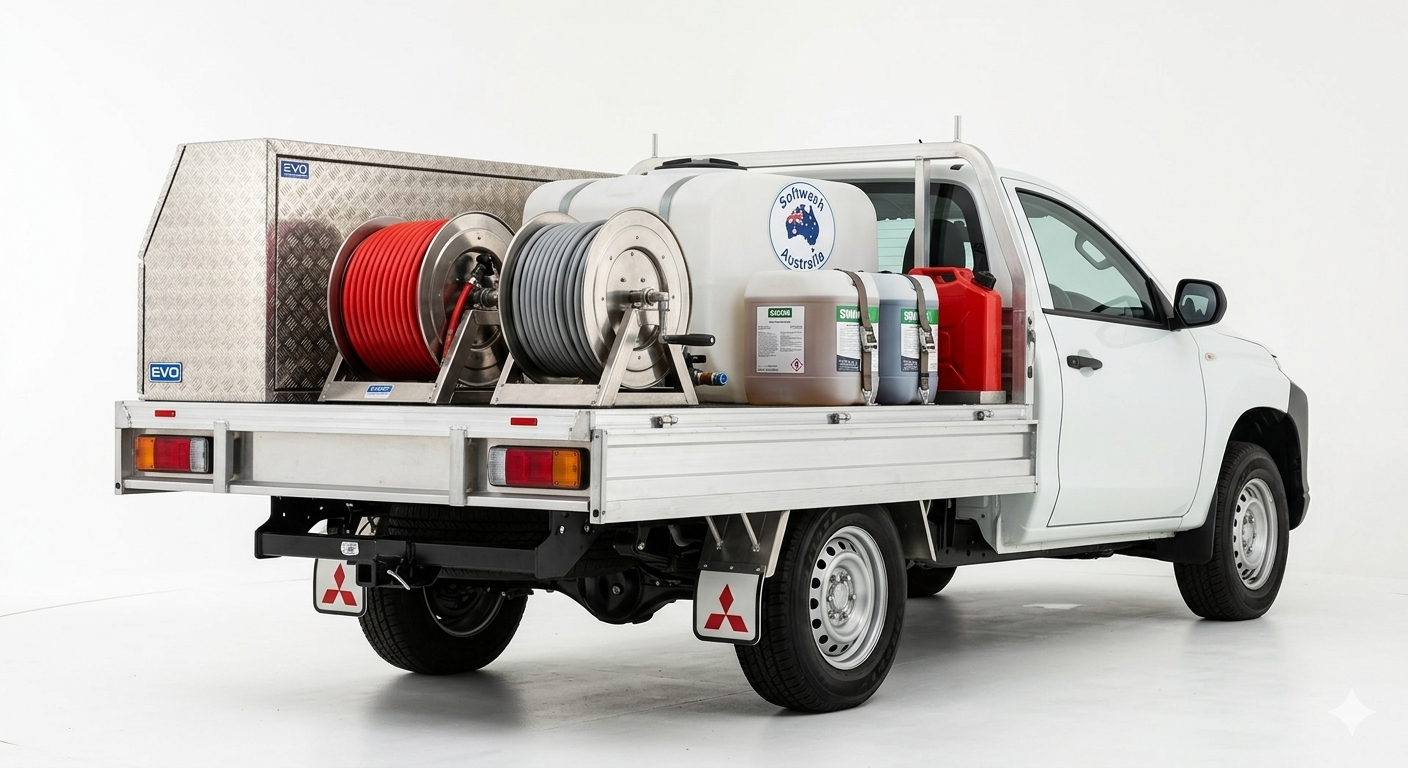 Softwash/Pressure Wash Skid Unit - Complete