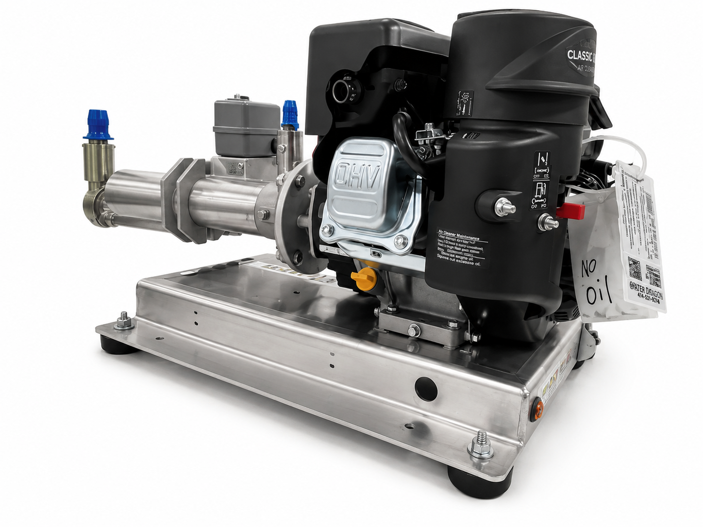 Gas Booster with Electric Clutch: Professional-Grade Softwash Power