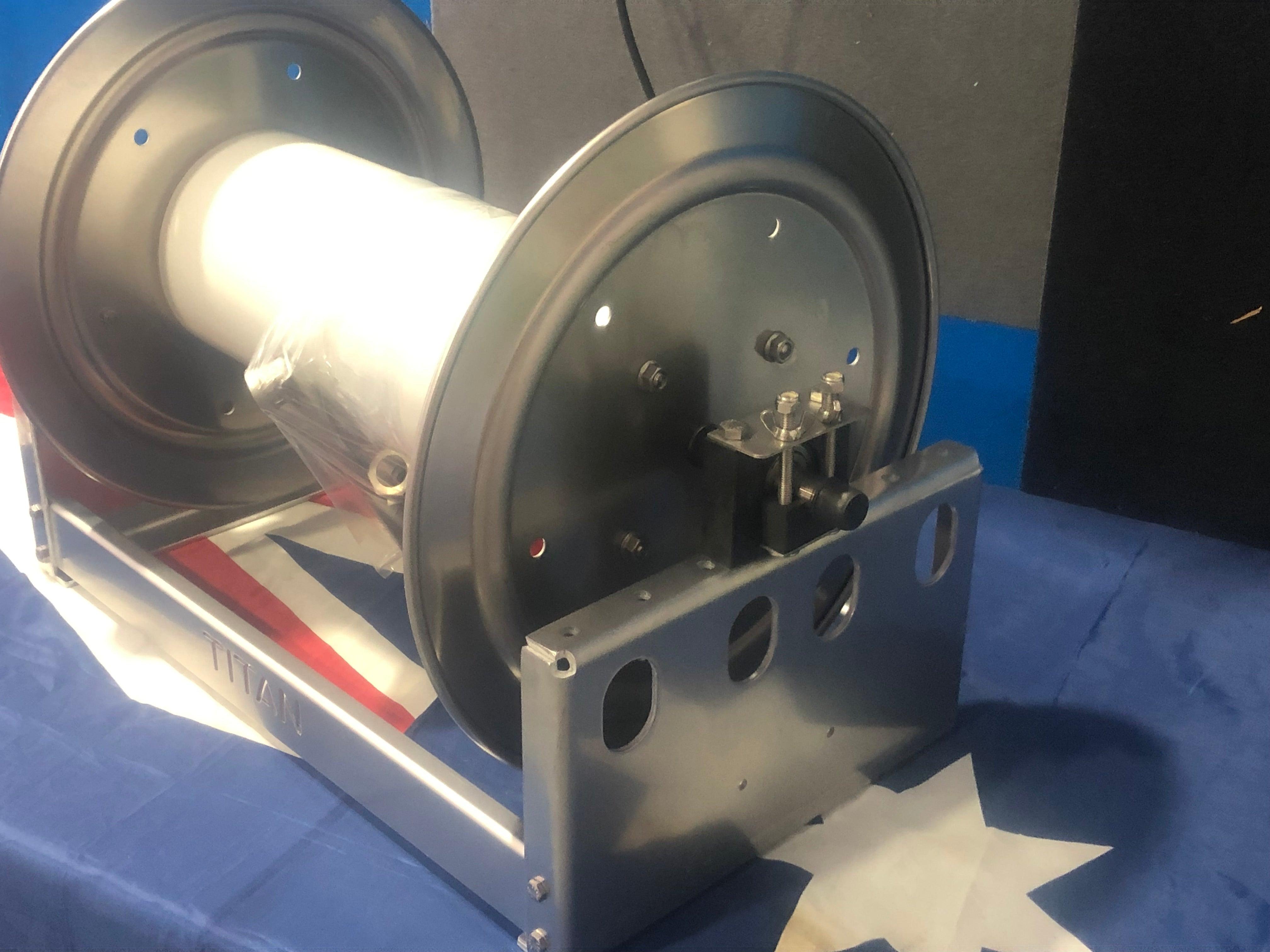 Titan 18 INCH Stainless/Aluminium Hose reels T4318S