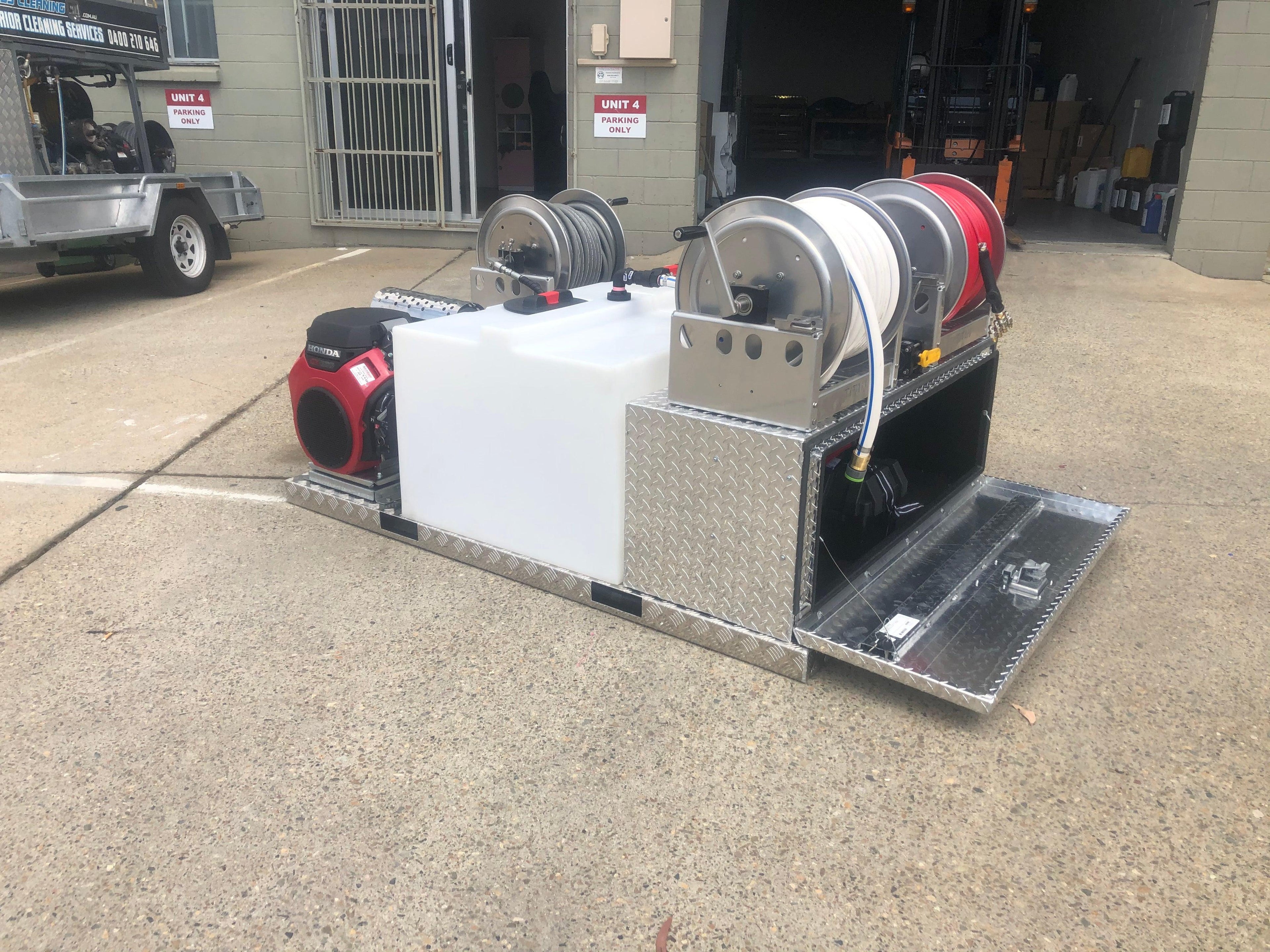 Softwash/Pressure Wash Skid Unit - Complete
