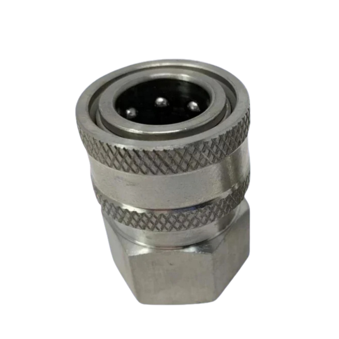 3/8 Quick Connect in Stainless Steel / Brass