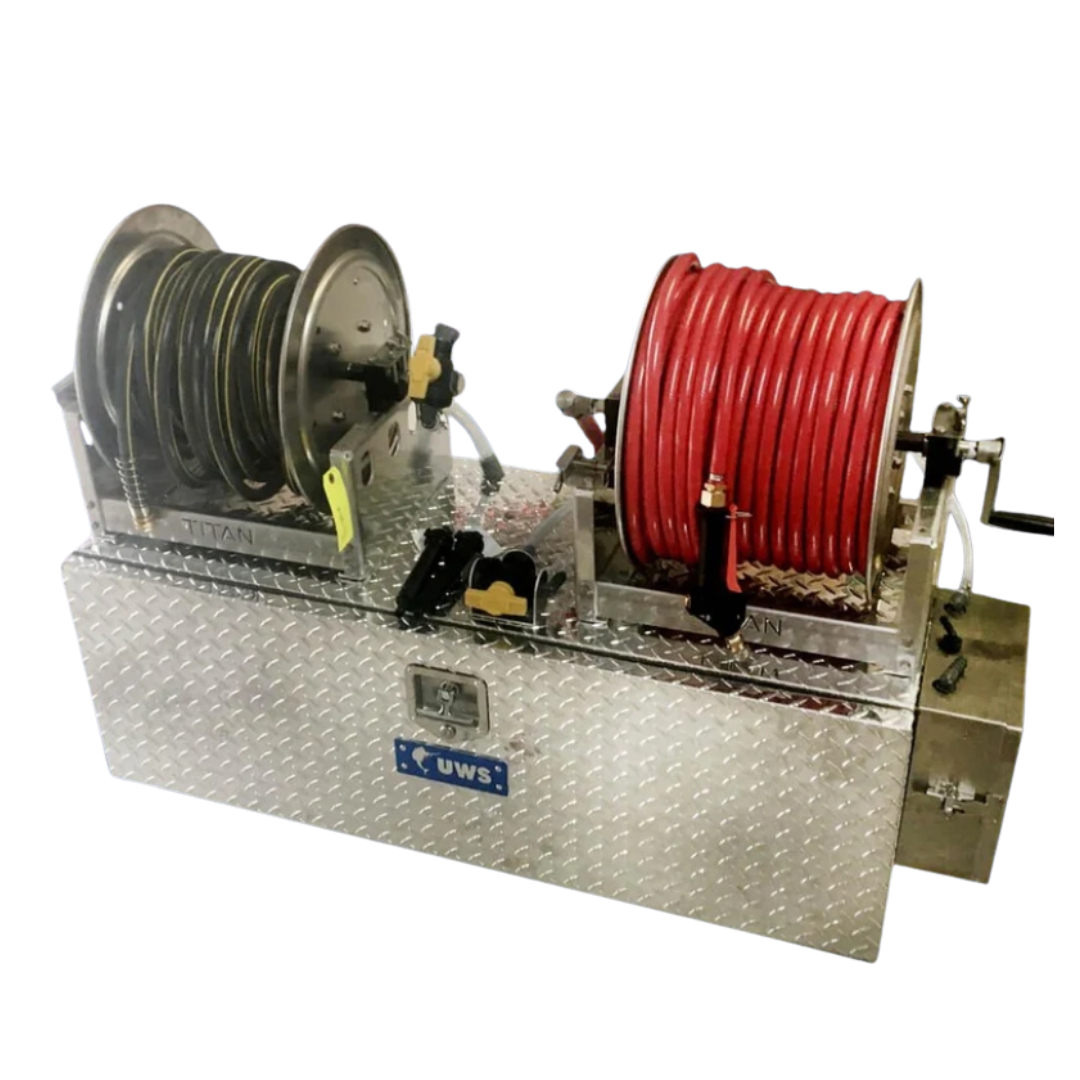 Booster in a Box with Hose Reels Complete Includes Pro-Switch