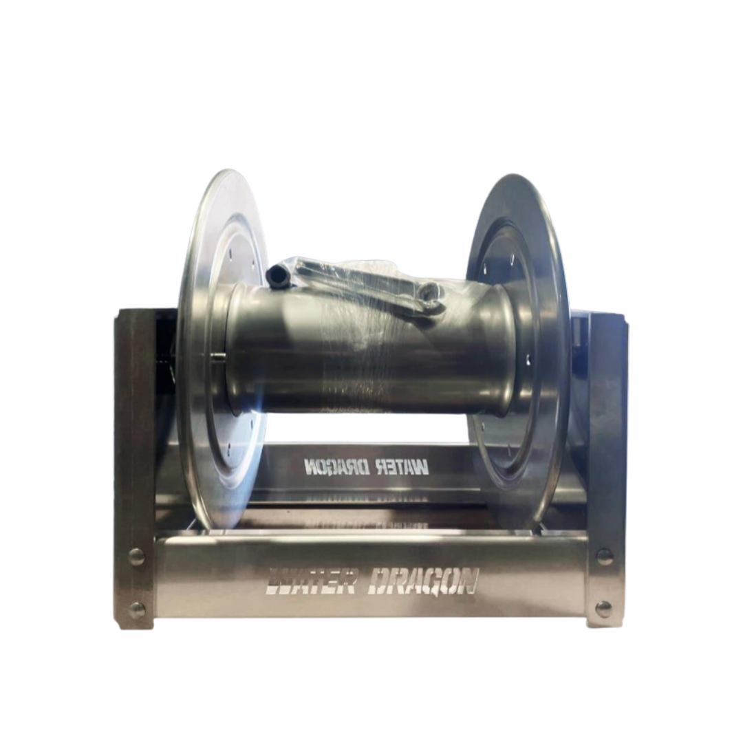 Water Dragon Stainless/Aluminium Hose Reels - 12 Inch