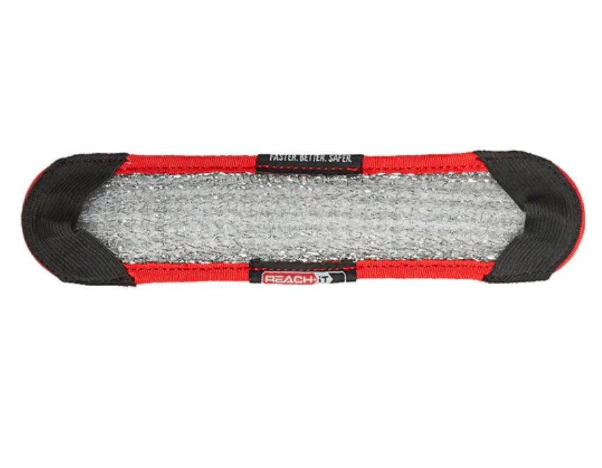 22" Solar Rocker Stainless Mesh Scrub- Red