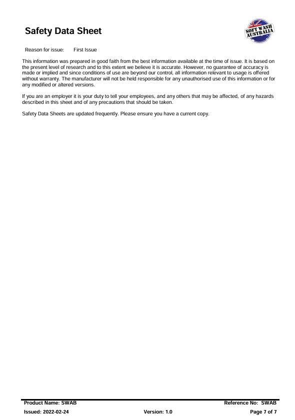 SWAB - Brightener - Oxidized Paint Remover