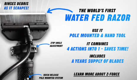 Z-Force Pro With 100 Razor Blades.
