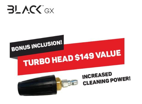 Black GX Pressure Washer (4000 PSI | 13.5L/PM)