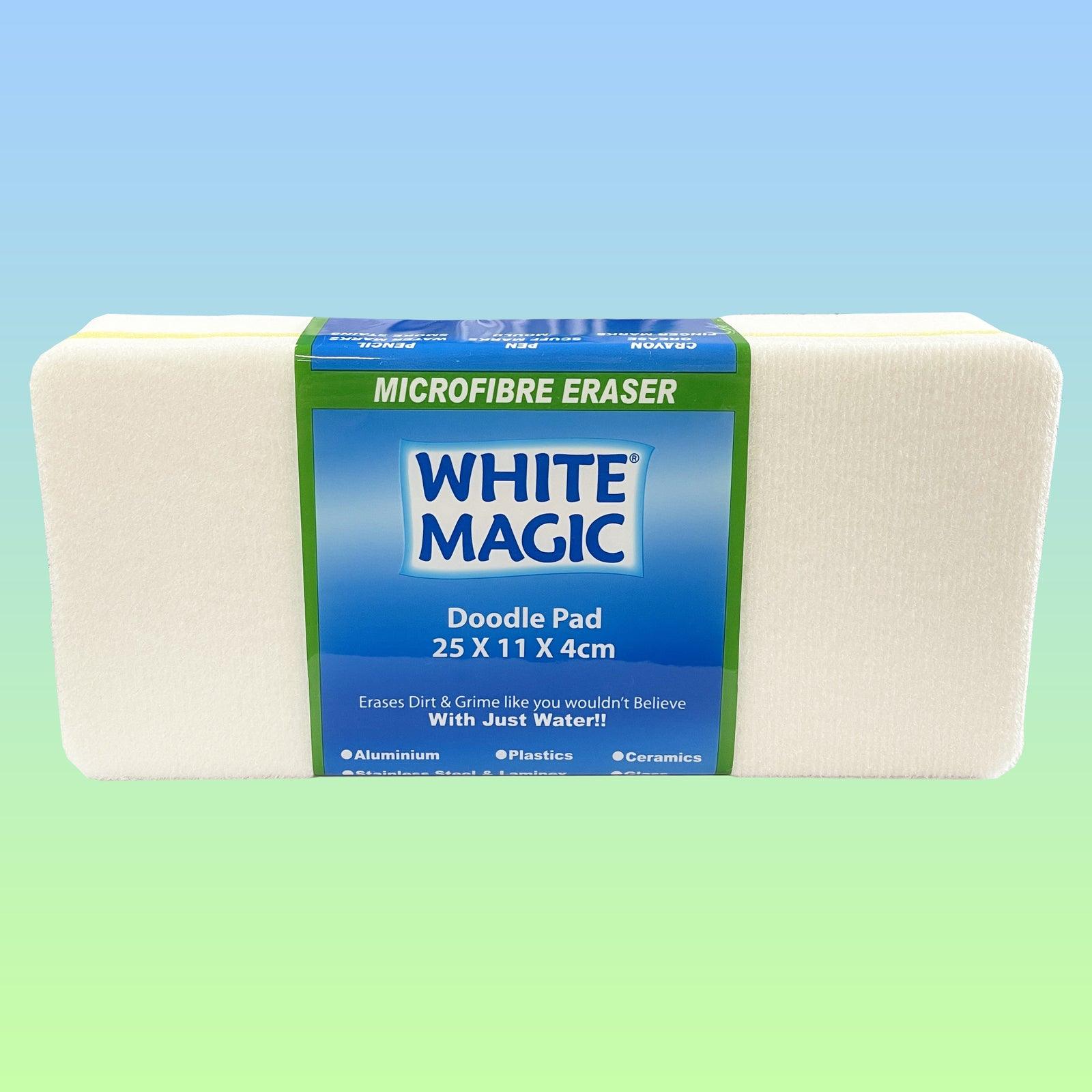 White Magic Eraser Pad - Doodle Pad