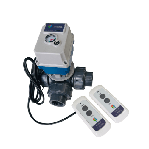 3-Way Remote-Controlled Valve – Soft Wash Batching System