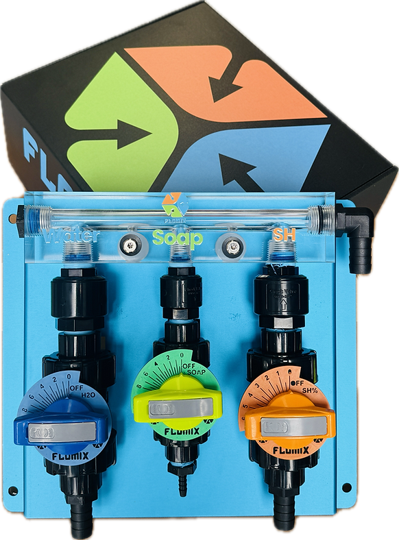 Flomix Essential Acrylic Chemical Dosing Manifold