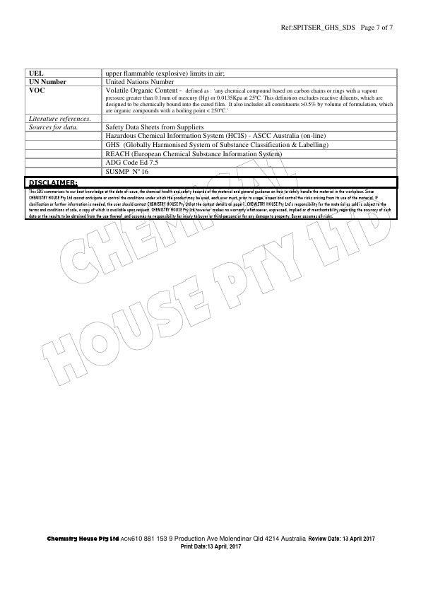 SWA - Spitser Spear Pump & Timber Stain Remover