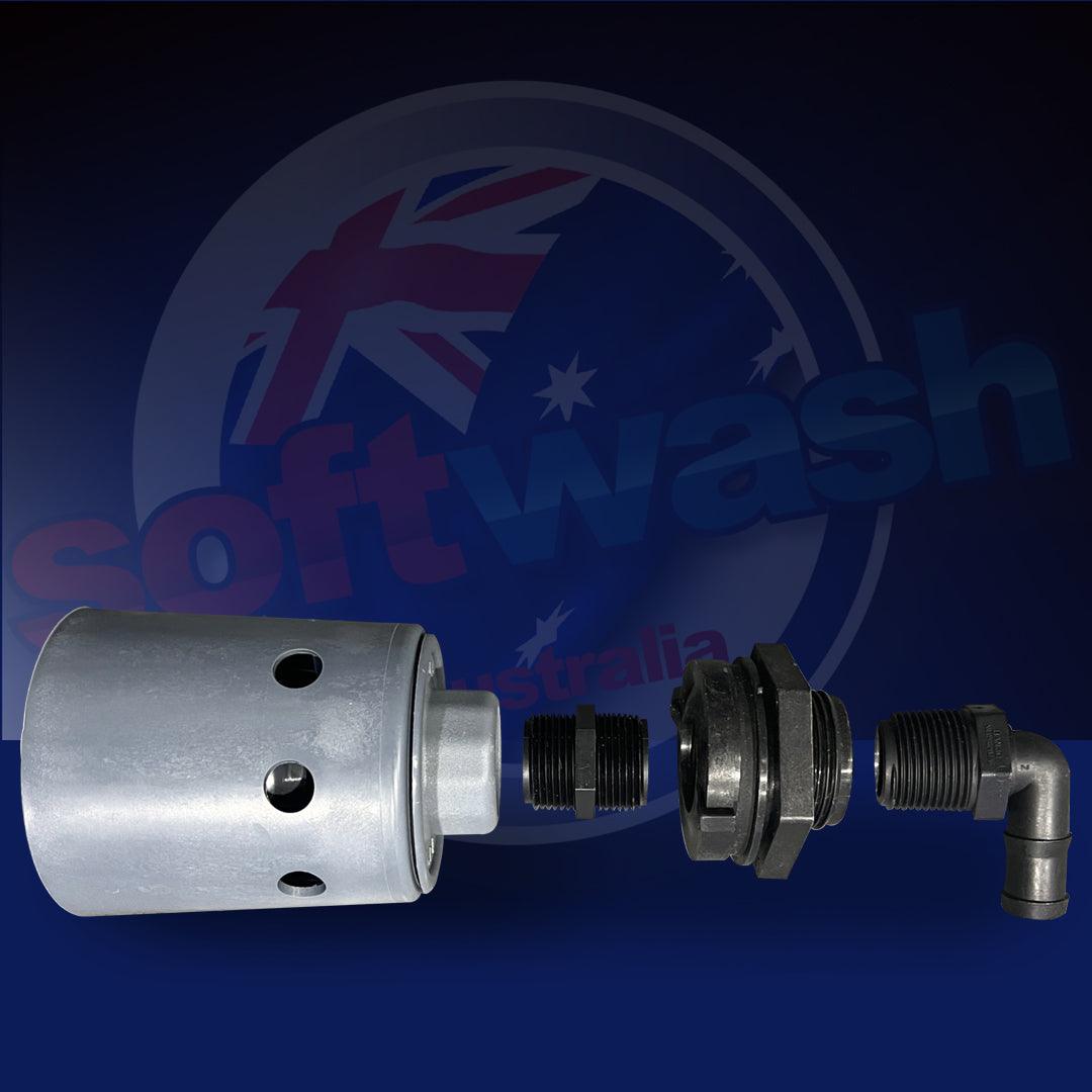 Hudson Float Valve 1 Inch KIT W/Bulkhead