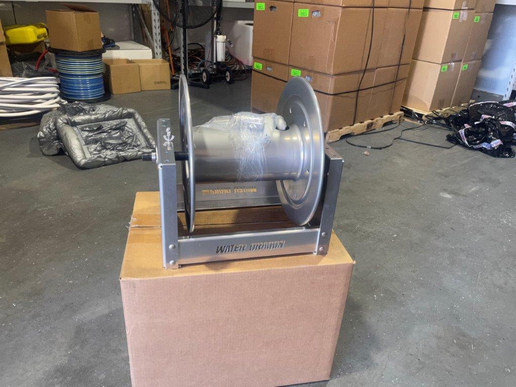 Water Dragon Stainless/Aluminium Hose Reels - 8 INCH