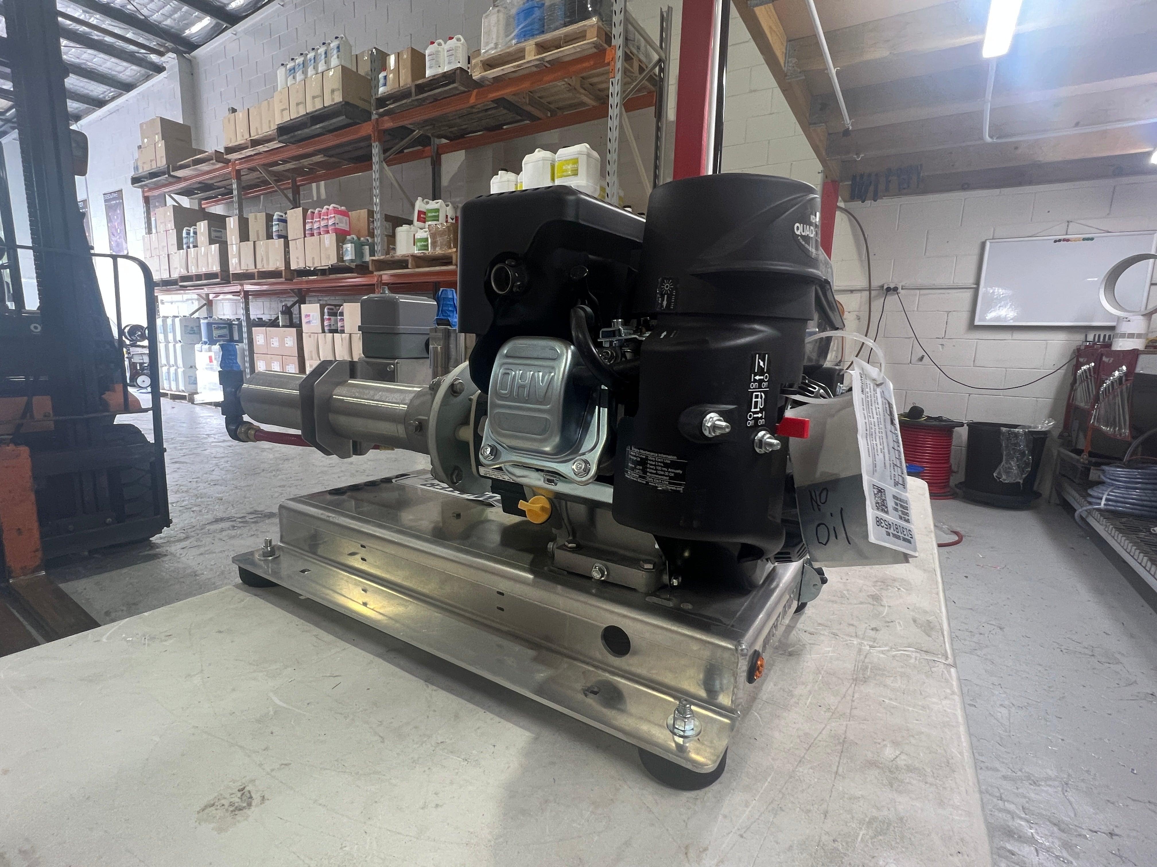 Gas Booster - Electric Clutch