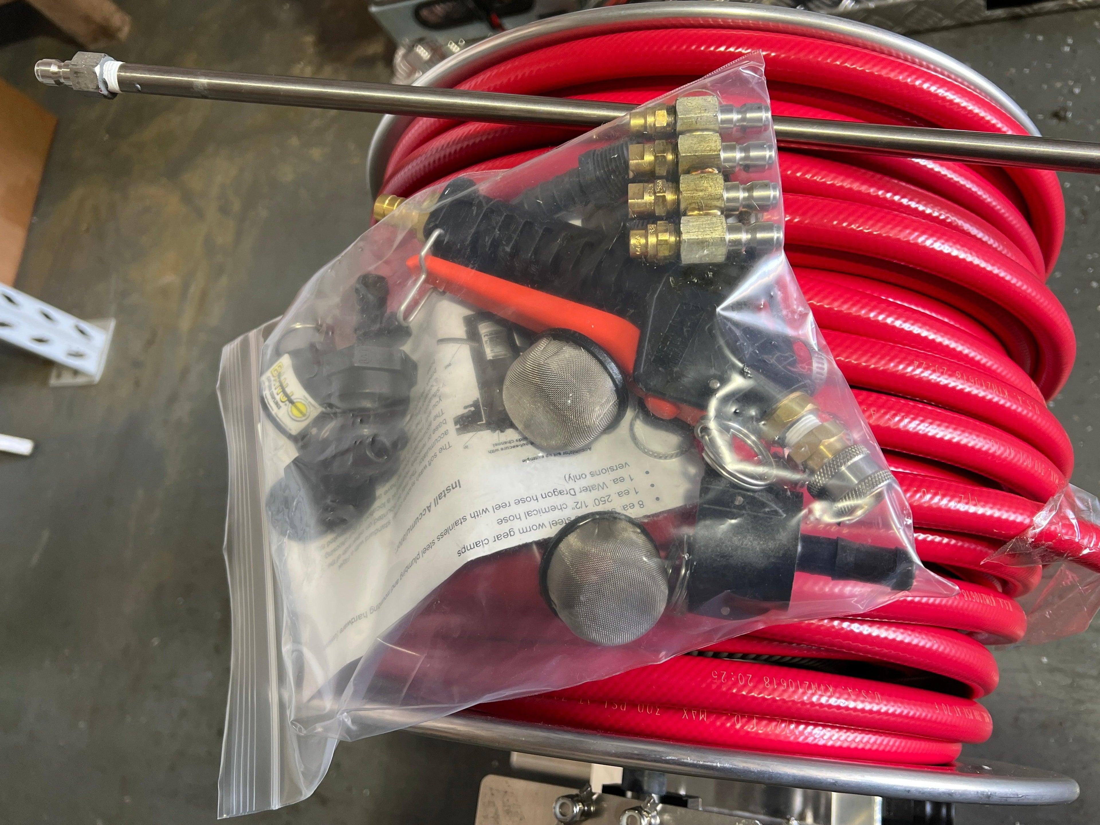 Generation III VersaJet Twin Pump System w/ Hose Reel