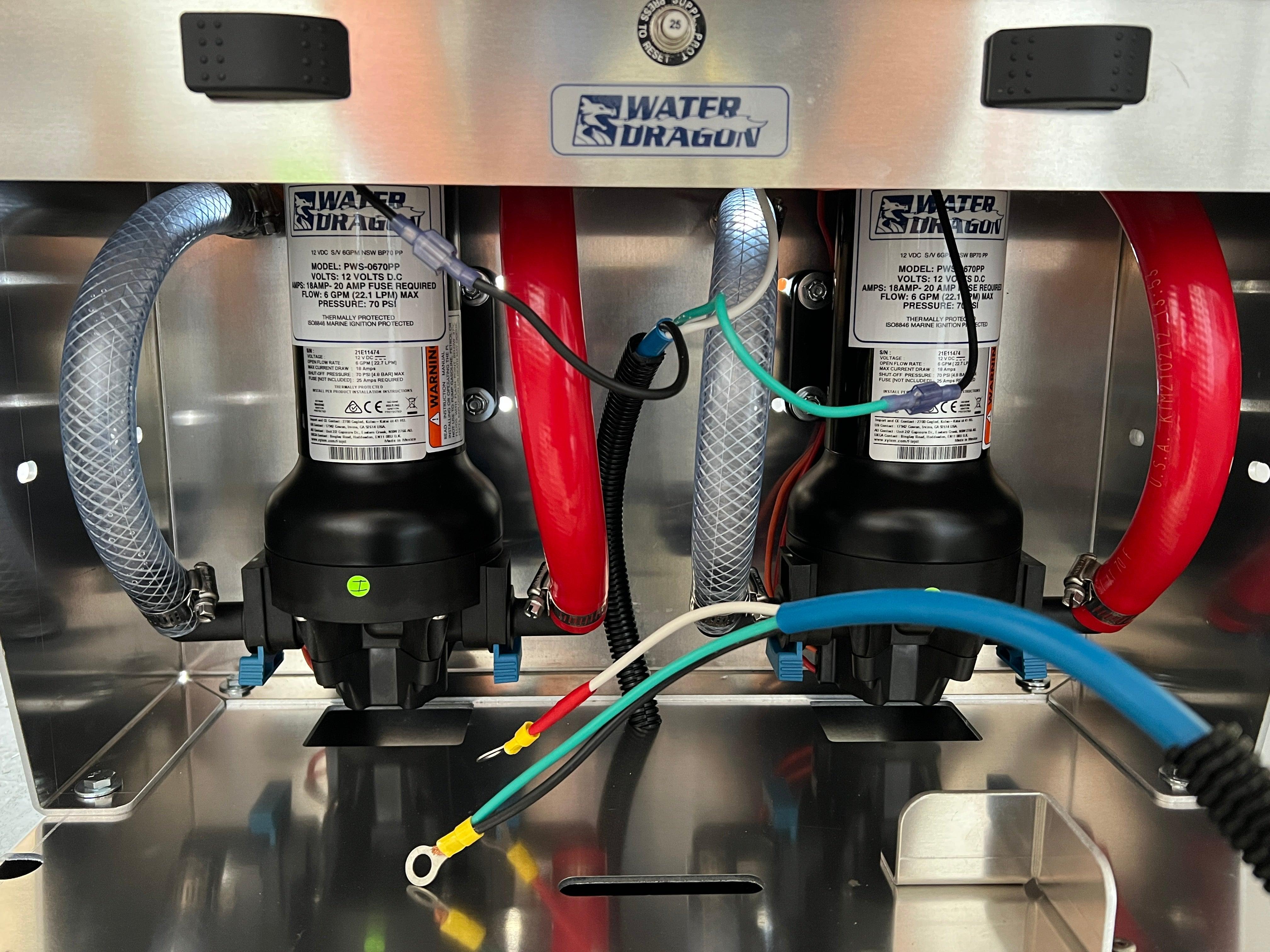 Adjustable Pressure switch for smoother operation and longer pump life