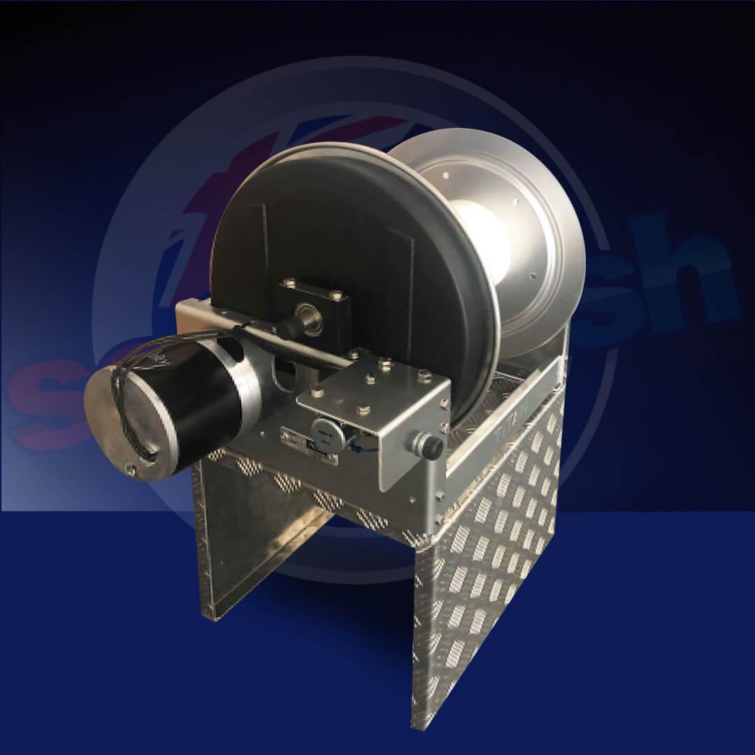 Titan 12 Inch Electric Hose Reel - T4312ES (Stainless Steel)