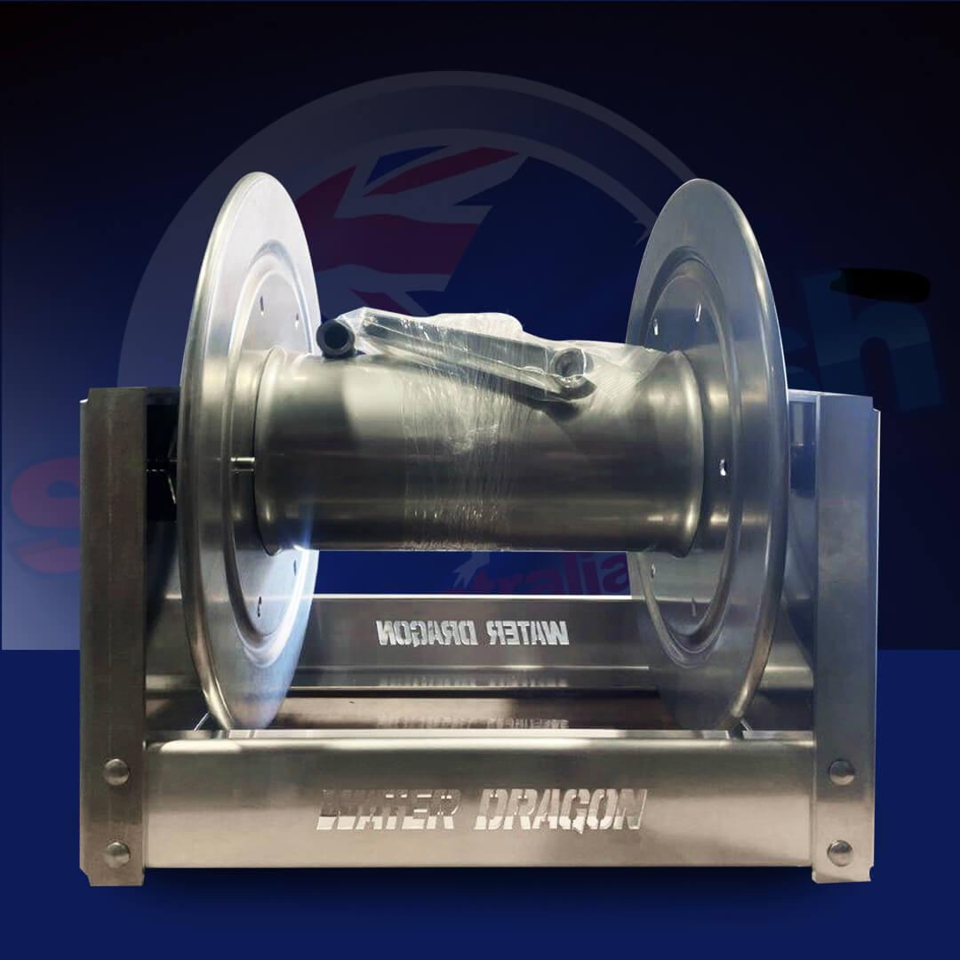 Water Dragon Stainless/Aluminium Hose Reels - 12 Inch