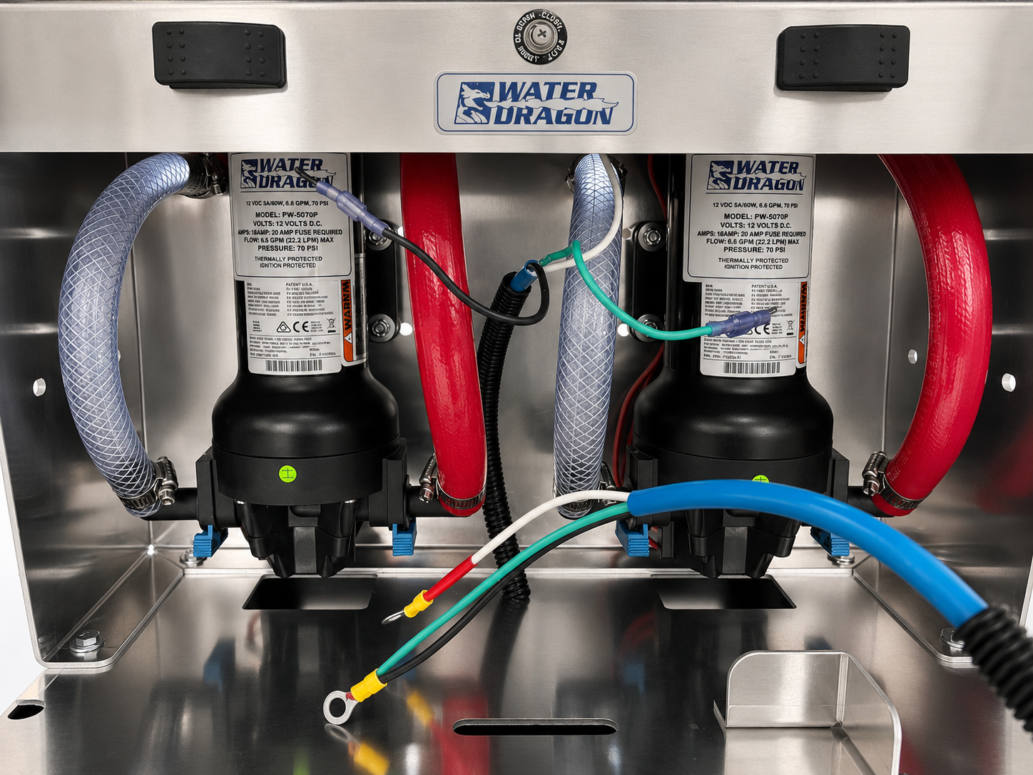 Generation III VersaJet Twin Pump System w/ Hose Reel