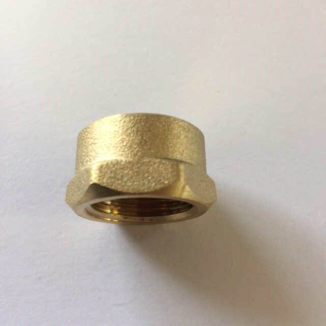 1/4 brass cap