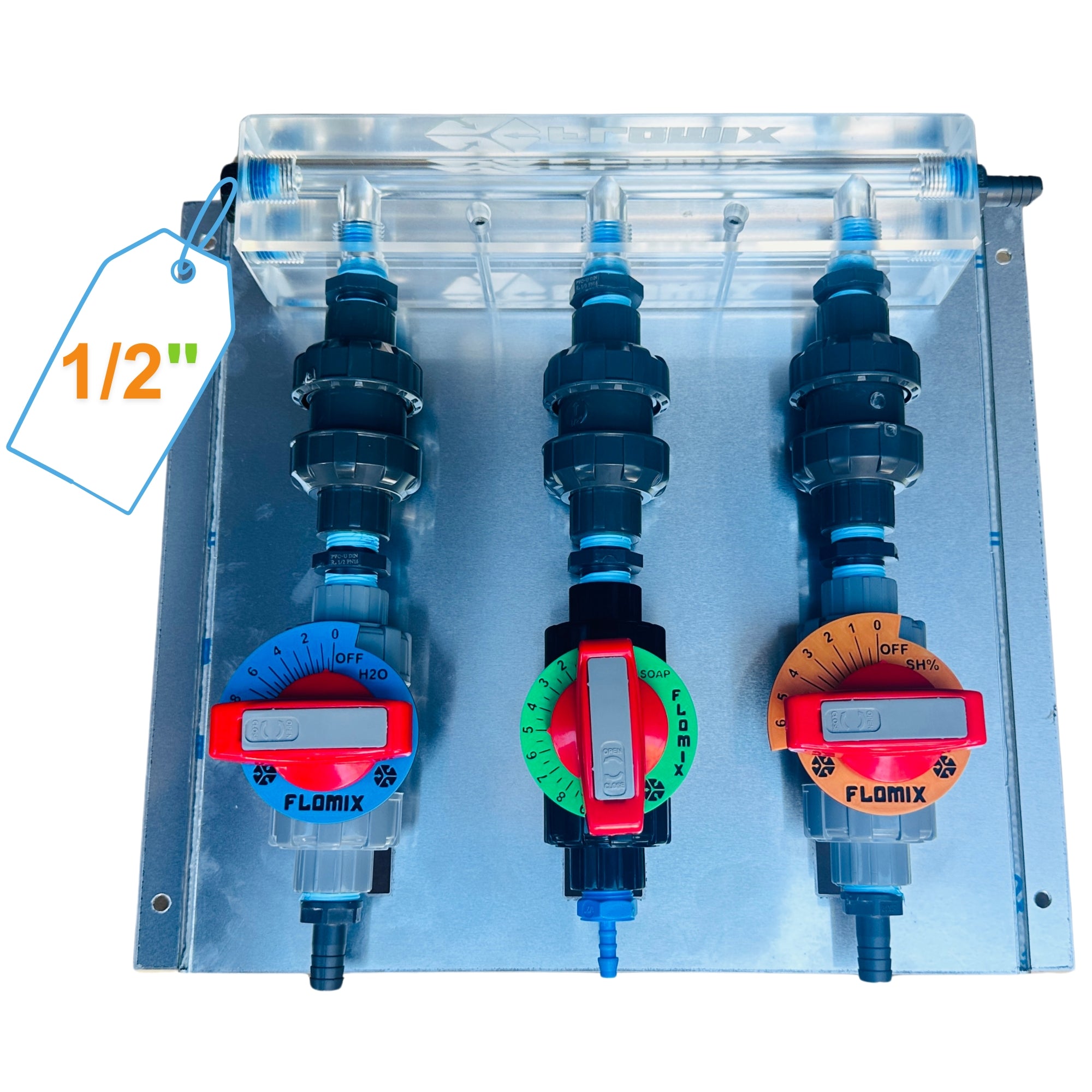 Manifold Acrylic 3 Port