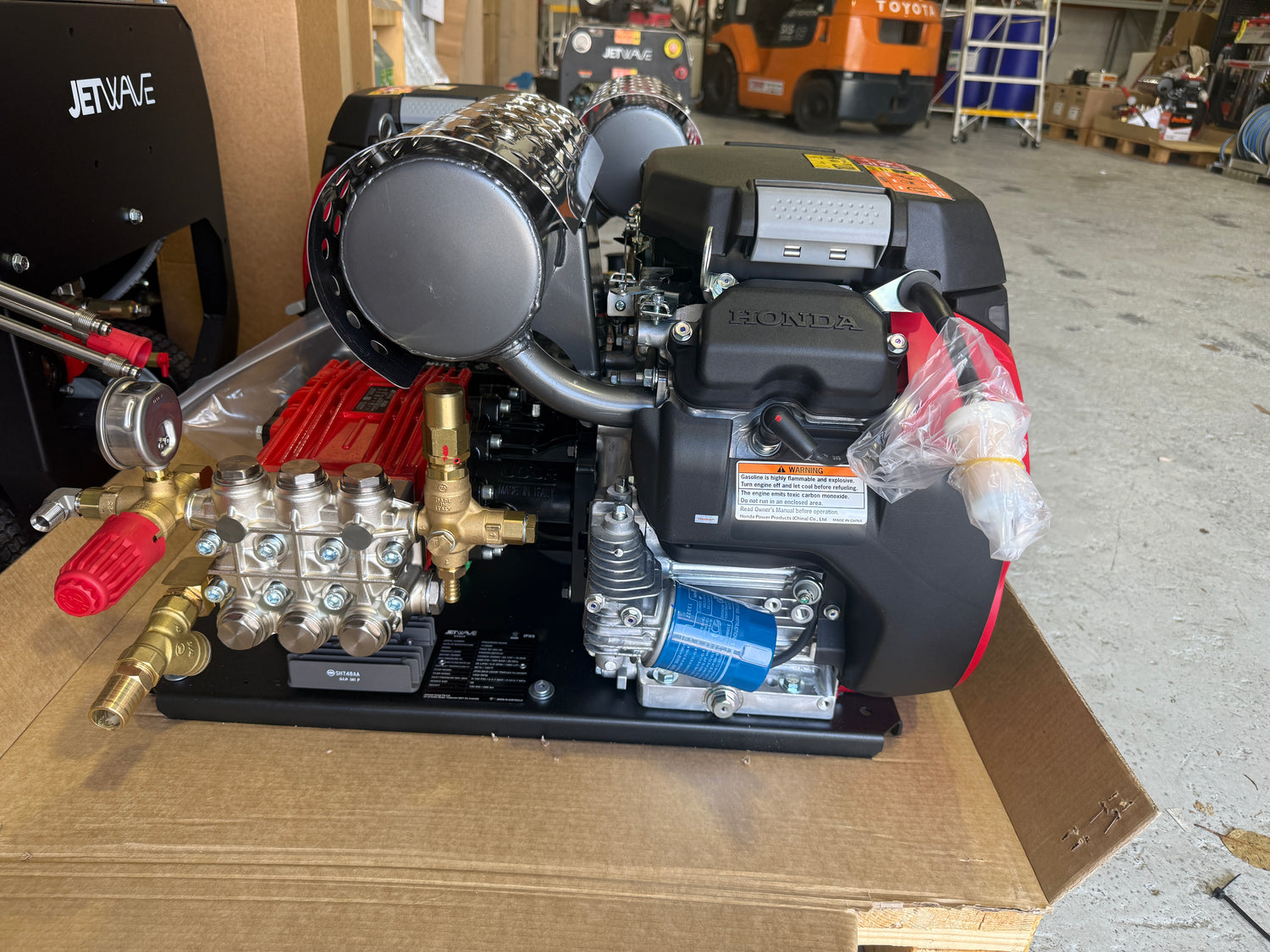 Jetwave PMG- 4000 PSI GX 690 Pump Motor Group