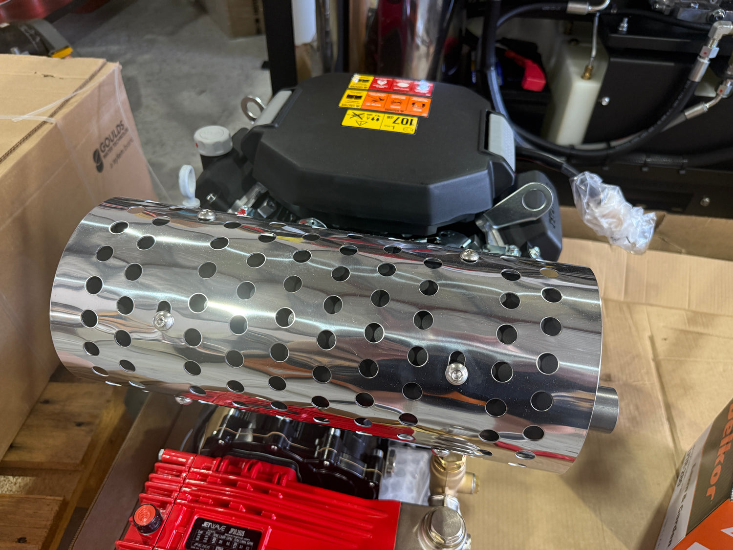 Jetwave PMG- 4000 PSI GX 690 Pump Motor Group