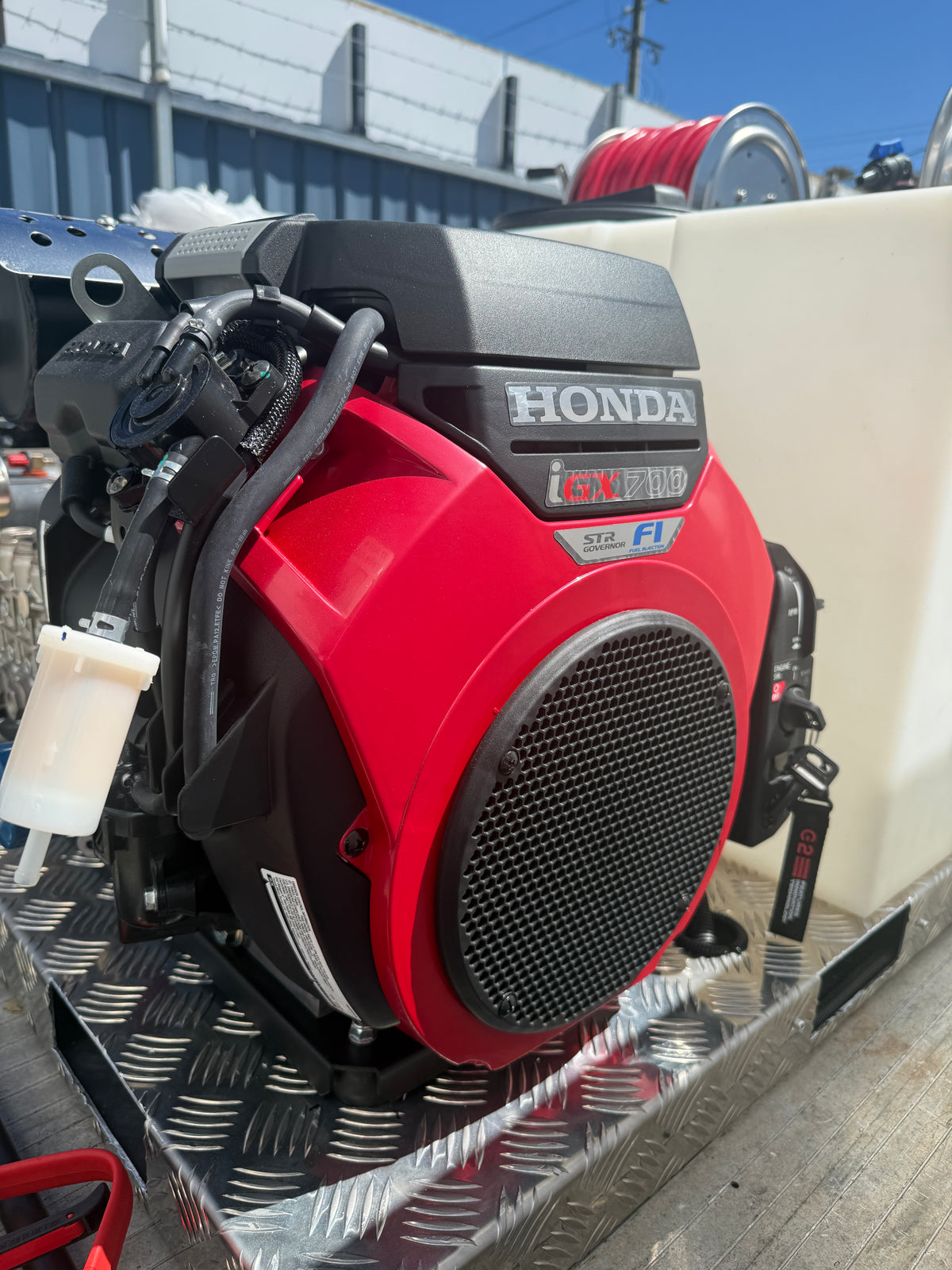 Pump/Motor 4000 PSI - Honda on VIB Plate GXI700 Udor Premium Pump