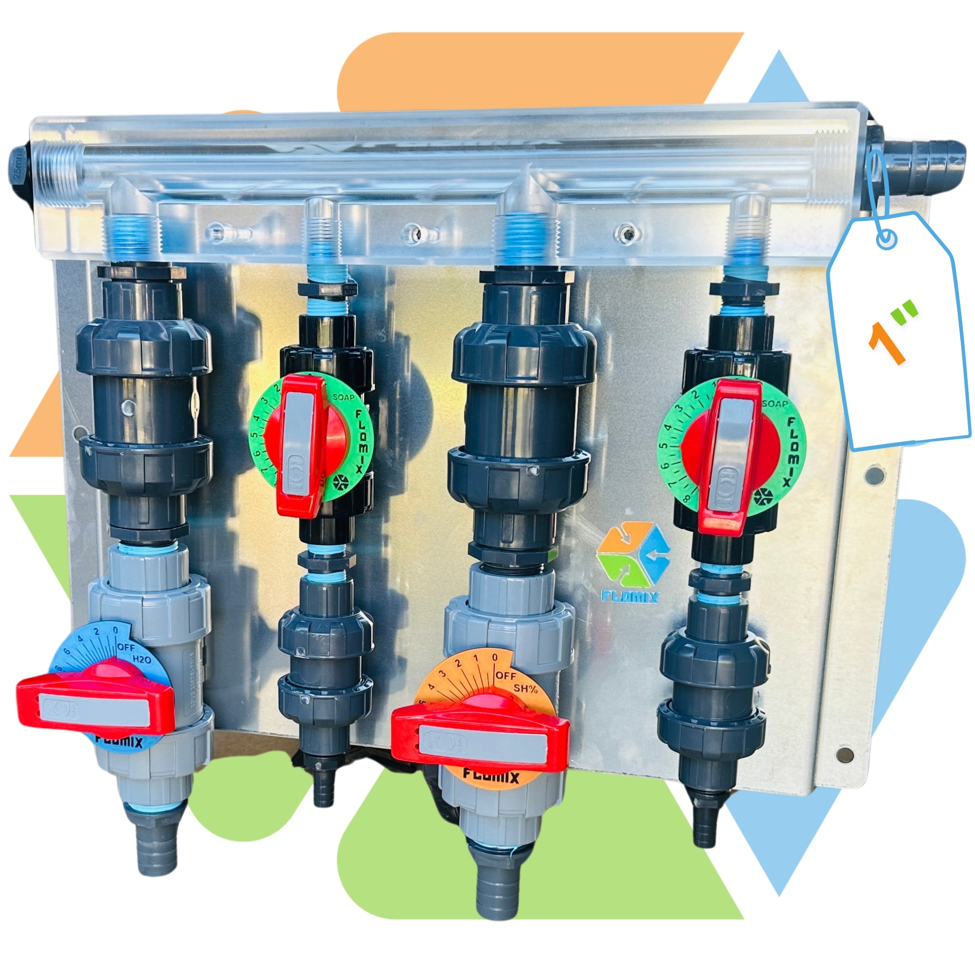 Manifold Acrylic 4 Port