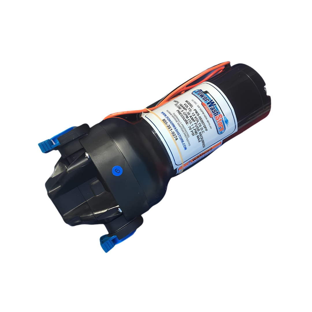 12V PWS VersaJet Softwash Pump (18 LPM / 70 PSI / 5 US GPM)