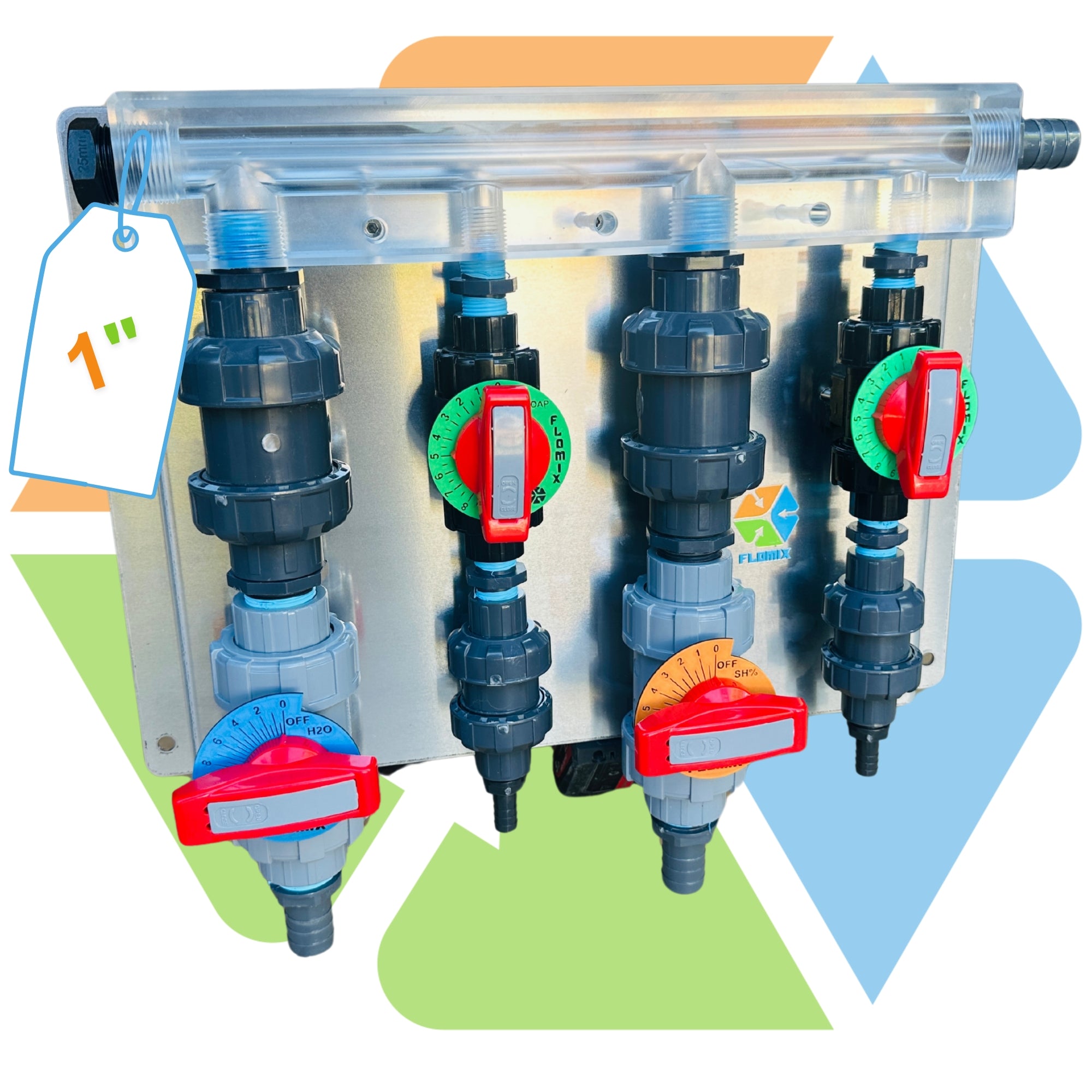 Manifold Acrylic 4 Port