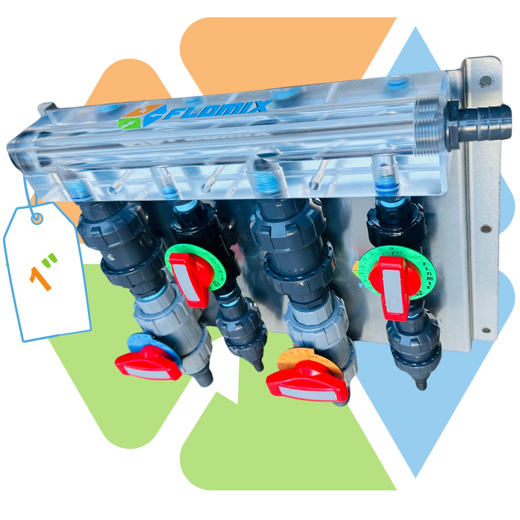 Manifold Acrylic 4 Port