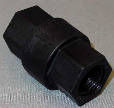 3/4 Inch Non-return Check Valve - Spring Female BSP Thread